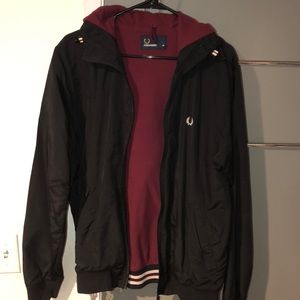 Fred Perry zip up jacket w/hood